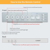 Alora Premium Smart Tankless Bidet Toilet W/ Auto Open & Close Lid (95371482)