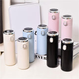 Coffee Bottle Double Wall Vacuum Insulated Bottle Smart with Led Temperature
