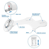 Cold Water Spray Bidet Self-Cleaning