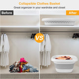 Collapsible Laundry Basket with Comfort Handle