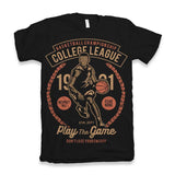 College League Men's Bamboo Viscose/Organic Cotton Short Sleeve Graphic T-Shirt
