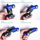 Collision Deformation Model Sports Car