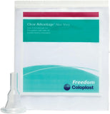 Coloplast Freedom Clear LS Male External Catheter with Kink Resistant Nozzle, Silicone
