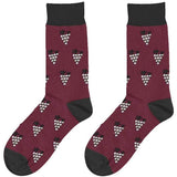 Combed Cotton Funky Casual Knee Socks - Assorted Styles