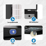 Heavy Duty Industrial Glass Door Beverage Merchandiser Refrigerator Cooler, 11 Cu.Ft (SAK04571)