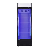 Heavy Duty Industrial Glass Door Beverage Merchandiser Refrigerator Cooler, 11 Cu.Ft (SAK04571)