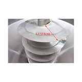 Commercial 110V 4KW Stainless Steel Vertical Feed Mixer Blender [NO PLUG] (SAK40326)