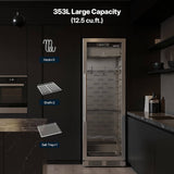 Commercial 12.5 Cu.Ft Dry Aging Fridge For Steaks, Beef, Lamb, And Ham (SAK63584)