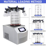 Commercial -60°C Laboratory Vacuum Freeze Dryer With Pre Cooling (SAK74152)