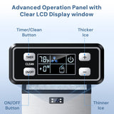 200LBS Freestanding Commercial Ice Maker Z5895