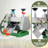 Heavy-Duty Commercial Manual Stainless Steel Sugar Cane Juicer (SAK81426)