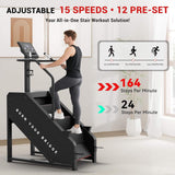 Rovix Commercial Stair Stepper With LED Display And 15 Resistance Levels (SAK91837)