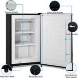 Compact Upright Freezer D6835