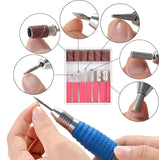 Complete Electric Nail Drill Kit Set Art File Bit Acrylic Manicure Pedicure Band