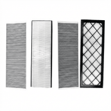 Complete HEPA Cabin Air Filter Set for Model Y | Upper & Lower 4-Pack/ Internal & External 6-Pack