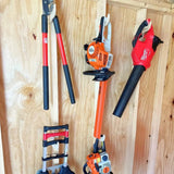Complete Stud Mounted Shed Organization Kit