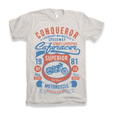 Conqueror Speedway Men's Bamboo Viscose/Organic Cotton Short Sleeve Graphic T-Shirt