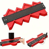 Contour Gauge Profile Tool Outline Measuring Plastic Ruler