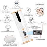 Cordless Automatic Portable Ceramic Barrel Hair Curler