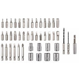 Cordless Electric Screwdriver Set with 45 Drill Bits and Carrying Case