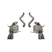 Corsa 08-12 BMW M3 Convertible E93 Polished Sport Cat-Back Exhaust