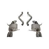 Corsa 08-12 BMW M3 Convertible E93 Polished Sport Cat-Back Exhaust
