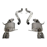 Corsa 08-12 BMW M3 Convertible E93 Polished Sport Cat-Back Exhaust