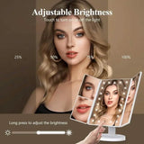 Cosmetic Mirror with Lights and 10X Magnification