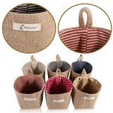 Cotton Linen Hanging Bag Home Gadget Storage Organizer