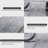 5-Pack: Cotton Mid Waist No Muffin Top Full Coverage Brief Ladies Underwear