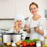 Courant 7.0 Quart Oval Stainless Steel Slow Cooker