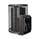 Cozy Heat O Thru-Wall Wood Burning Sauna Stove With Sauna Stones [COZY O-TW] (SAK93612)