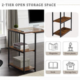 CPU Storage Printer Stand Writing PC Table