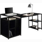 CPU Storage Printer Stand Writing PC Table