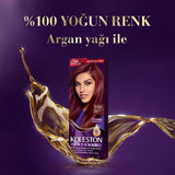 Wella Koleston Intense 5/66 Eggplant Purple Hair Dye: 100% Gray Coverage, Long Lasting, Argan Oil - Permanent At Home Color