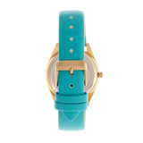Crayo Graffiti Multicolor Dial Powder Leather Watch