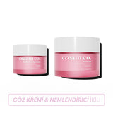 Cream Co. Eye Cream and Moisturizer Duo for Glowing Skin 2-Piece