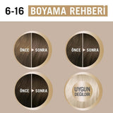 Creme Supreme 6-16 Ashy Cold Light Brown Hair Color Kit