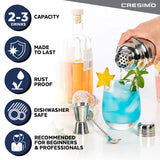 Cresimo 24 Ounce Cocktail Shaker Bar Set