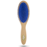 Eklips Natural Hair Brush ZC851 - Gentle Detangling, Ergonomic Wooden Handle, Promotes Hair Health