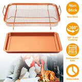 Crispy Tray Set Non Stick Grill Basket