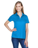 CrownLux Performance™ Ladies' Plaited Polo - GRAPHITE - XS
