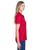 CrownLux Performance™ Ladies' Plaited Polo - GRAPHITE - XS