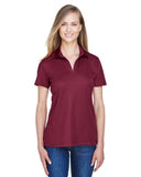 CrownLux Performance™ Ladies' Plaited Polo - GRAPHITE - XS