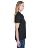CrownLux Performance™ Ladies' Plaited Polo - GRAPHITE - XS
