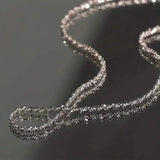 Cubic Zirconia Radiant Unisex Sky Star Necklace
