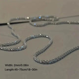 Cubic Zirconia Radiant Unisex Sky Star Necklace