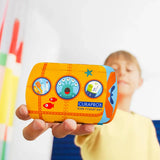 Curaprox Kids Travel Set Orange Gentle Oral Care Kit