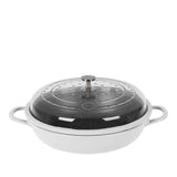 Curtis Stone 4-Quart Cast Aluminum Pan with Glass Lid (Refurbished)
