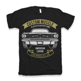 Custom Muscle Men's Bamboo Viscose/Organic Cotton Short Sleeve Graphic T-Shirt
